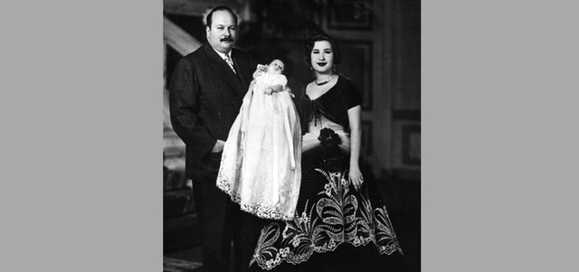 فاروق وناريمان. أرشيفية