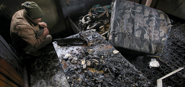 المتطرفون الإسرائيليون أحرقوا منزل الدوابشة. إي.بي.أيه