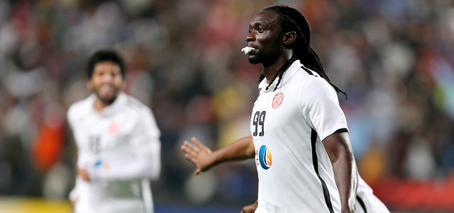 الجزيرة تعاقد مع مهاجم ترينداد وتوباجو كينوين جونز لسد فراغ غياب فوسينيتش. تصوير: إريك أرازاس