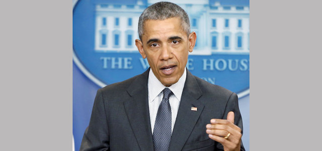 أوباما: تدمير تنظيم «داعش» لايزال أولويتي الأولى. رويترز