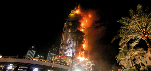 3 حرائق لمبانٍ مغطاة بواجهات الألمنيوم شهدتها دبي من بين نحو 10 آلاف مبنى في الدولة.

أرشيفية