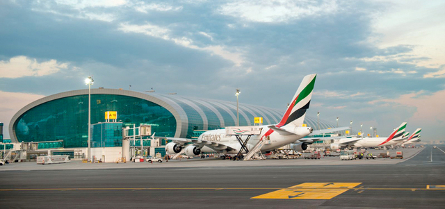 المؤسسة أكدت أن إيرادات الأصول من تأجير المرافق في مطاري دبي وآل مكتوم والحقل الجوي ومناطق الشحن زادت بنسبة 9% في 2015. أرشيفية