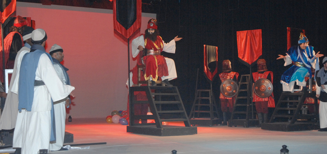 عرض النمرود طاف بلداناً أوروبية وعربية عدة.  أرشيفية