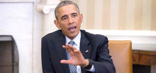 أوباما يمكن أن يصنع لنفسه أزمة قبل مغادرته البيت الأبيض. إي.بي.أيه
