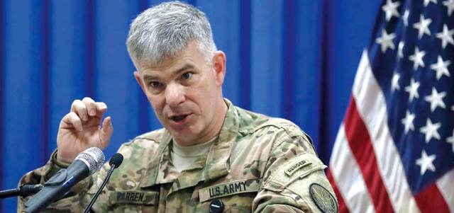 ستيف وارن: قتلنا أكثر من 70 مقاتلاً بينهم قائد قوات &laquo;داعش&raquo; في الفلوجة ماهر البيلاوي.   أرشيفية