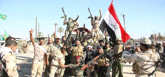 العراقيون يحشدون القوات خارج الفلوجة. أرشيفية