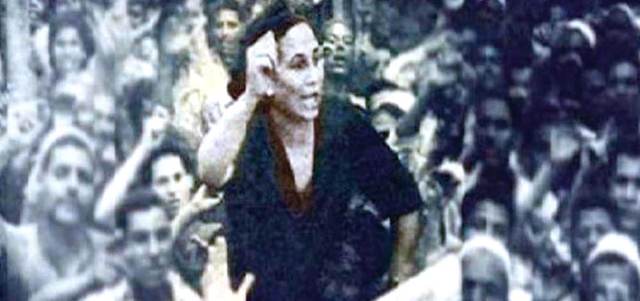 شاهيندة مناضلة أفنت عمرها من أجل العدالة الاجتماعية. أرشيفية