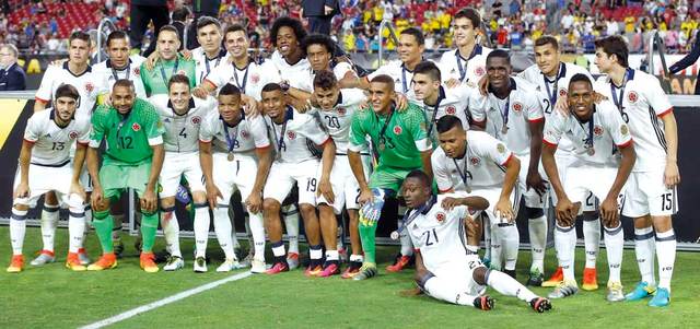 نجوم كولومبيا متوجون بالميداليات البرونزية على حساب أميركا.	 أ.ب