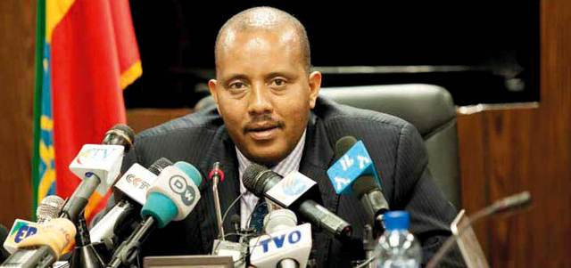 وزير الإعلام الإثيوبي جيتاشيو رضا. من المصدر