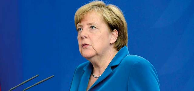 أنغيلا ميركل. أ.ف.ب