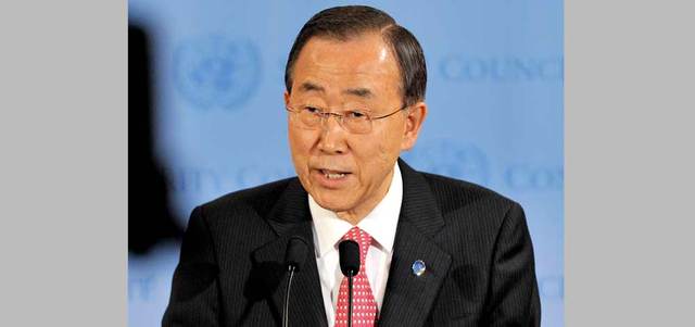 بان كي مون. أرشيفية