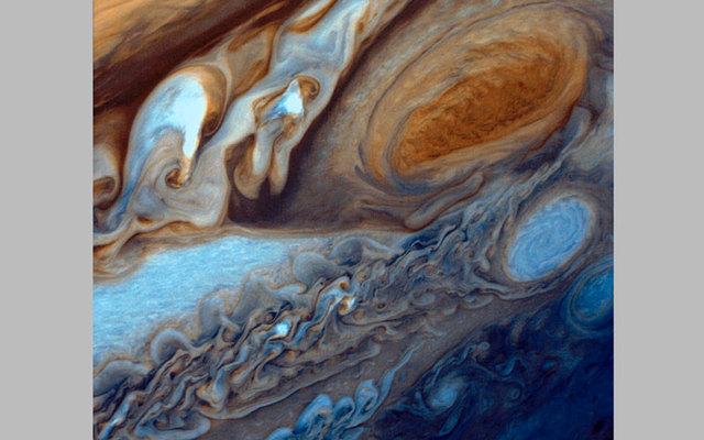 صورة للبقعة الحمراء العظيمة