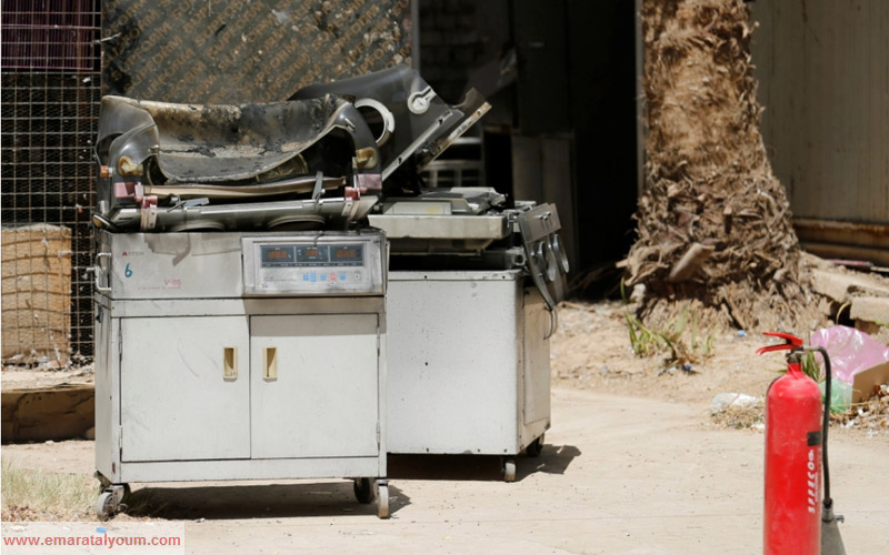 قالت وزارة الصحة العراقية إن 11 رضيعا على الأقل لاقوا حتفهم في حريق اندلع في الساعات الأولى من صباح اليوم بمستشفى ولادة في العاصمة العراقية بغداد. الصور من رويترز