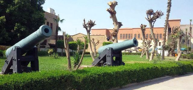 مشهد «قصر الحريم» يبدو جميلاً من الخارج بعد تجديده. أرشيفية