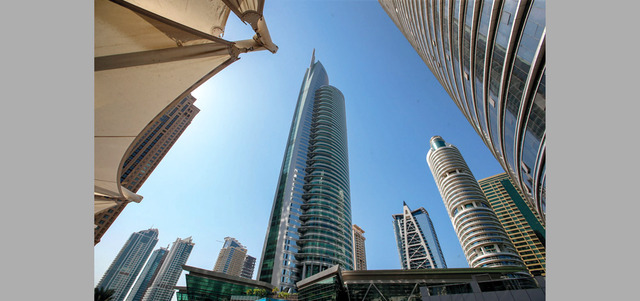السوق العقارية بدبي حافظت على استقرارها على الرغم من الظروف المحيطة بالسوق. تصوير: أشوك فيرما