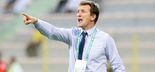 مدرب الوصل رودولفو أروابارينا. الإمارات اليوم