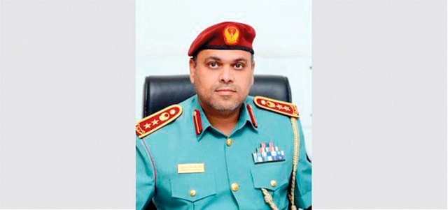 العقيد أحمد عبدالله بن درويش : مدير إدارة شرطة المنطقة الوسطى