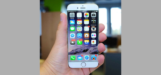 مساحة الشاشة  في  «آي فون 7» تصل إلى 4.7 بوصات. أرشيفية