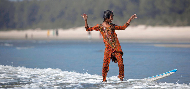 جوهنارا تمكنت من تحقيق التوازن بعد أسابيع من التدريب. أرشيفية