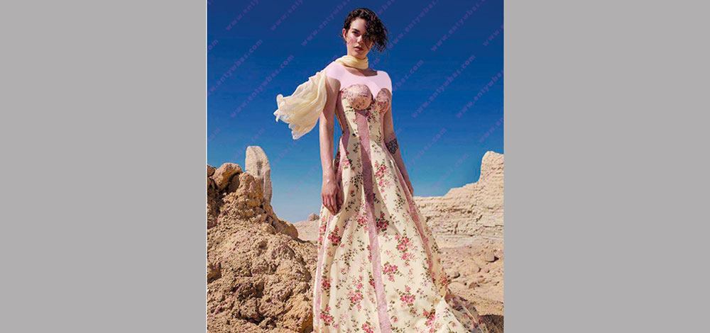 من تصاميم فرح التي حققت انتشاراً واسعاً.
أرشيفية