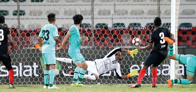 جيان سجل مع الأهلي 4 أهداف في 5 مباريات.  تصوير: أسامة أبوغانم