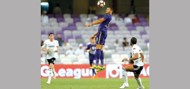 العين يواصل نتائجه السلبية في مسابقة كأس الخليج العربي ويخسر من النصر 2-3. تصوير: إريك أرازاس