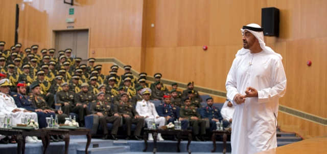 محمد بن زايد أشاد بالدور المشرف والبطولي والتاريخي الذي تؤديه قواتنا المسلحة في اليمن. الإمارات اليوم