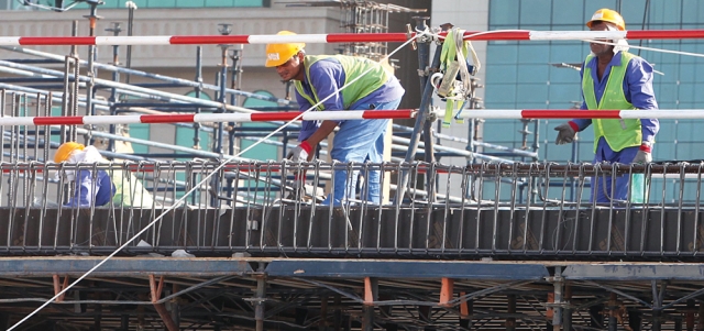 مشروع توثيق مؤهلات الأيدي العاملة يهدف إلى تطوير قطاع المقاولات في الدولة. تصوير: إريك أرازاس