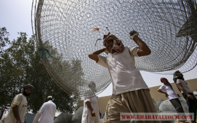 يستعمل القرقور طول العام، ولكن يفضله الصيادون من شهر مارس وحتى أكتوبر، كذلك تختلف سماكة الاسلاك، ففي الصيف تكون رفيعة اما في الشتاء فسميكة .