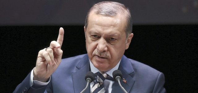 يسعى أردوغان لإيجاد دور كبير لتركيا في المنطقة. أ.ب