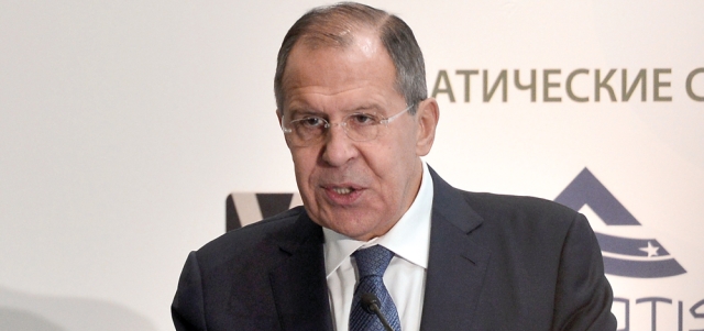 سيرغي لافروف: نريد تعاوناً صادقاً للتوصل إلى حل سياسي في سورية بأسرع وقت ممكن. أ.ف.ب