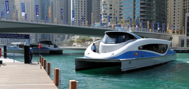 محطة قناة دبي المائية ستشكل نقطة وصل بين الغبيبة ومارينا مول والخليج التجاري والجداف. من المصدر
