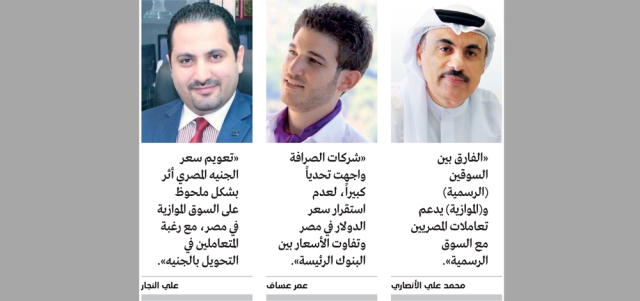 شركات صرافة زيادة لافتة في التحويلات بالجنيه المصري اقتصاد
