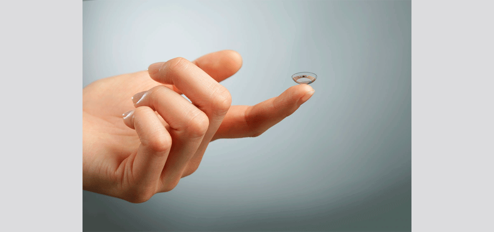 العدسات اللاصقة