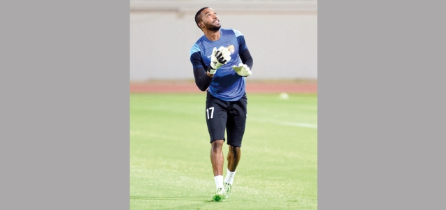 حارس العين خالد عيسى. الإمارات اليوم