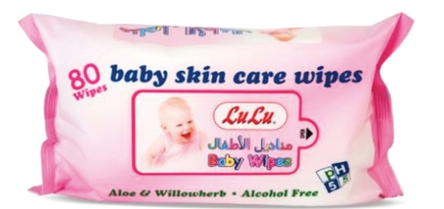 مناديل أطفال محلية الصنع تم سحبها من أسواق أبوظبي. من المصدر