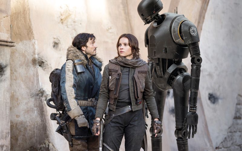 فيلم «روج وان: قصة حرب النجوم» يختتم فعاليات مهرجان دبي السينمائي. من المصدر