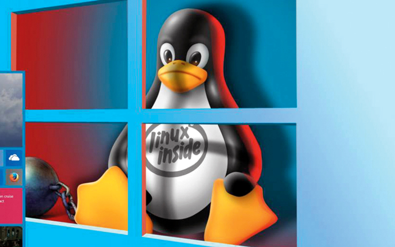 «مايكروسوفت» وصفت نظام تشغيل «لينكس» قبل 15 عاماً بأنه «سرطان البرمجيات». من المصدر