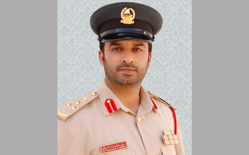 العميد سيف مهيّر المزروعي : «شرطة دبي تعمل على تحقيق أعلى معدلات السلامة على الطرق».