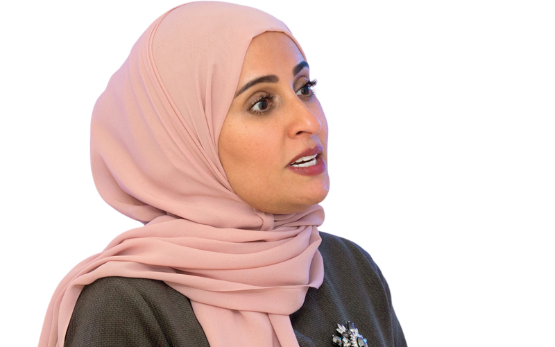 عهود بنت خلفان الرومي: «حكومة الإمارات تسعى لمعرفة العوامل المؤثرة في سعادة المجتمع».