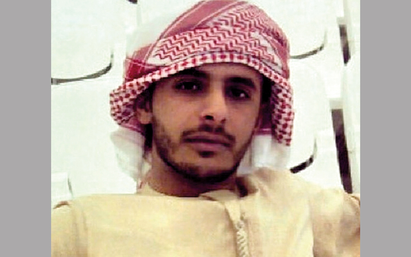 المواطن المتوفى سيف العامري. من المصدر