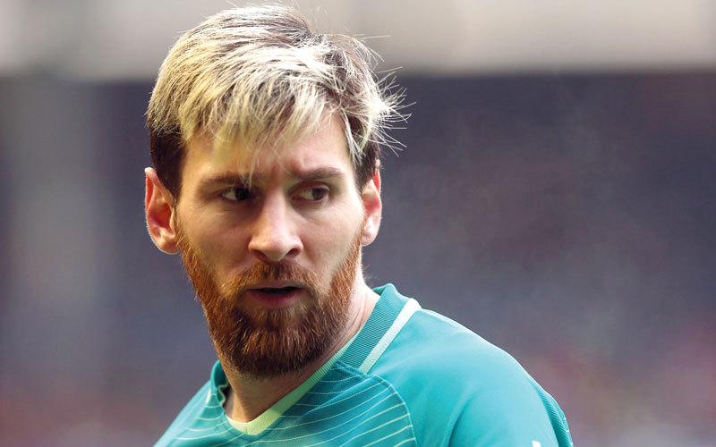 ميسي متوج بخمس كرات ذهبية في مشواره الكروي. أ.ف.ب