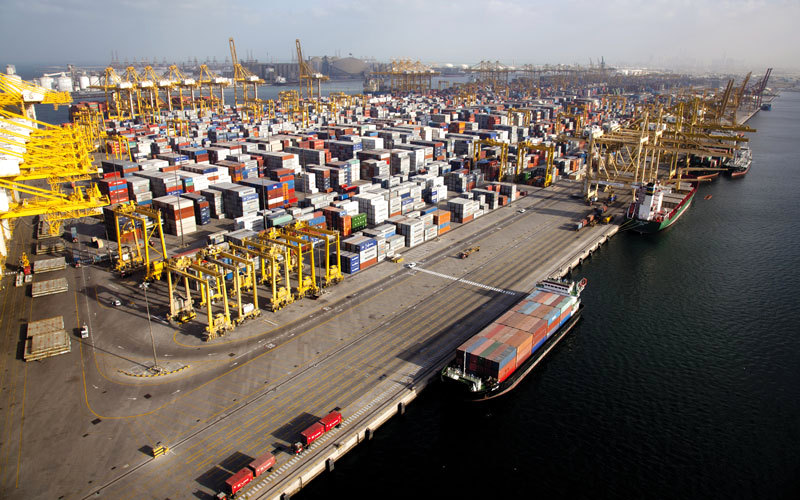 دبي عززت دورها الحيوي في التجارة العالمية للمواد الغذائية.  ارشيفية