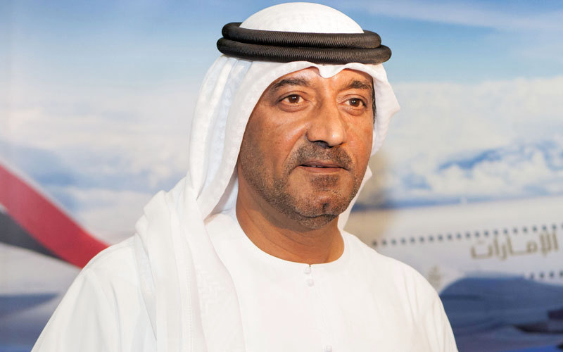 أحمد بن سعيد: «الإمارات تمتلك سمعة كبيرة ومشهود لها في مجال خدمات الطيران الفخم والراقي على الصعيد العالمي».
