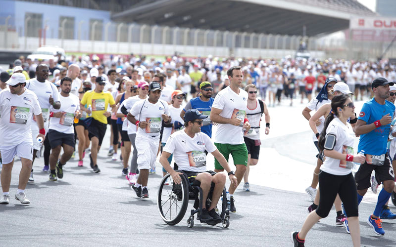 الرياضة عنصر مهم في إسعاد المجتمع والحفاظ على صحة الأفراد. أرشيفية