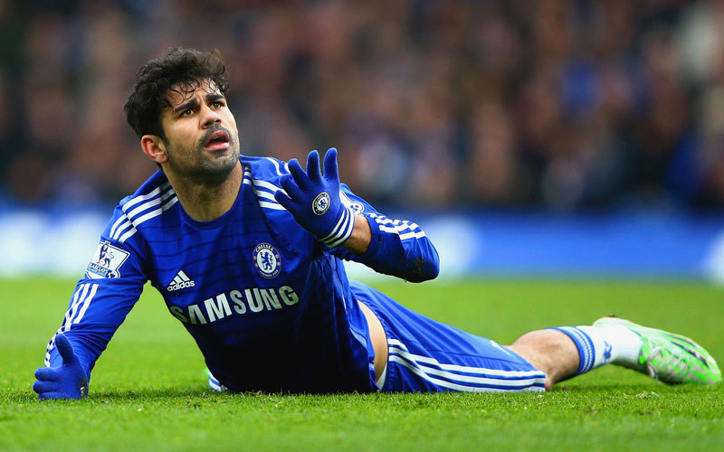 كوستا سلاح تشيلسي لتحقيق الفوز على بونموث ومواصلة الصدارة الإنجليزية. أ.ف.ب