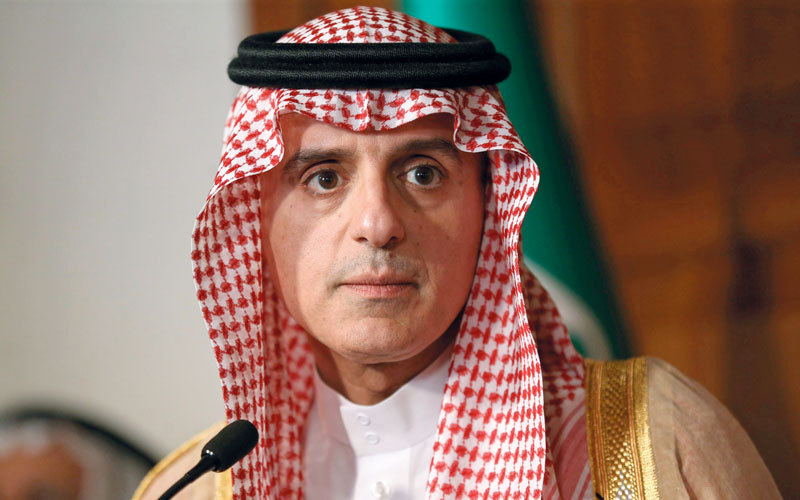 الجبير: الميليشيات الطائفية تهدّد وحدة العراق وأمنه. أ.ف.ب