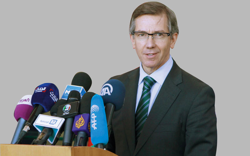 مارتن كوبلر: التوتر في الجنوب الليبي مصدر قلق. أ.ب