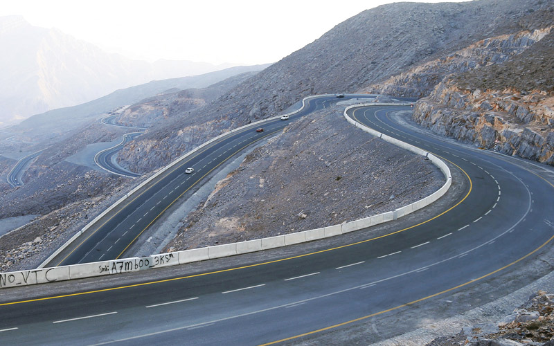 جبل جيس. الإمارات اليوم