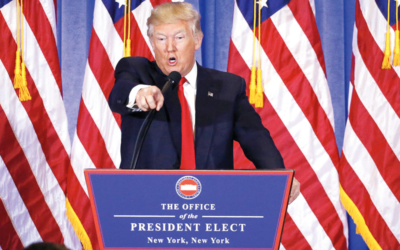 الصحف الأميركية تحدثت عن فيديو جنسي المضمون صوّرته الأجهزة الروسية أثناء زيارة ترامب إلى موسكو في 2013.  رويترز